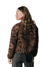 Afbeelding in Gallery-weergave laden, Jacket Bente Paisley Jacquard Bomber
