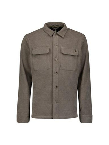 Overshirt Button Relief Sweat