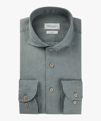 SHIRT X-CUTAWAY SC SF GREEN