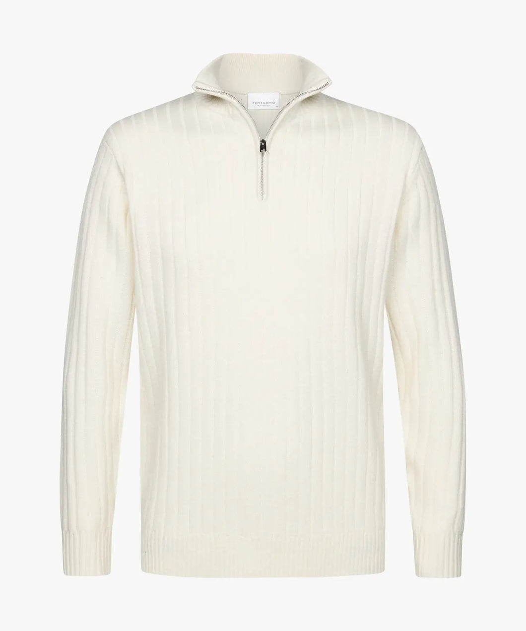 PULLOVER HALF ZIP OFF WHITE