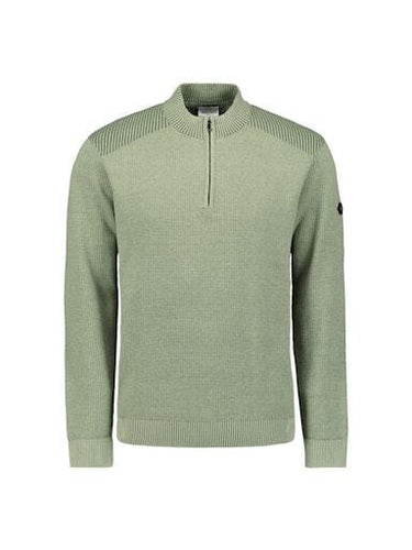 Pullover Half Zip Plated Structure