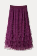 Afbeelding in Gallery-weergave laden, Skirt Bella Dark Plum