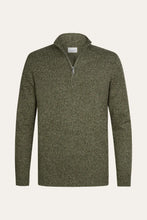 Afbeelding in Gallery-weergave laden, PULLOVER HALF ZIP D GREEN