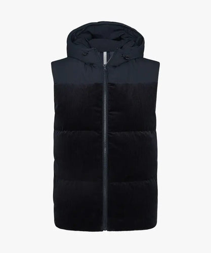 BODYWARMER 2TONE D.BLUE