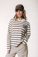 Afbeelding in Gallery-weergave laden, Sweat Collar Longsleeve Sport Striped
