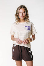 Afbeelding in Gallery-weergave laden, Tee Puff Logo Stripe Loosefit