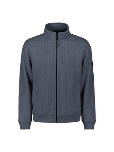Sweater Full Zip Stand Up Collar Bo