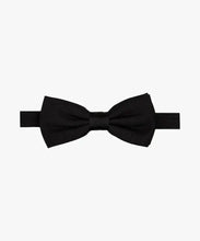 Afbeelding in Gallery-weergave laden, BOWTIE SILK WOVEN BLACK