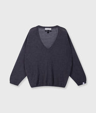 Afbeelding in Gallery-weergave laden, thin v-neck knit sweater