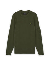 Afbeelding in Gallery-weergave laden, Jumper Rib Insert Crew Neck