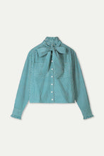 Afbeelding in Gallery-weergave laden, Blouse Noa Teal Green