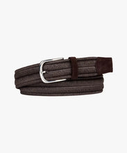 Afbeelding in Gallery-weergave laden, BELT HERRINGBONE D.BRWN