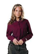 Afbeelding in Gallery-weergave laden, Blouse Cropped Aliya Striped