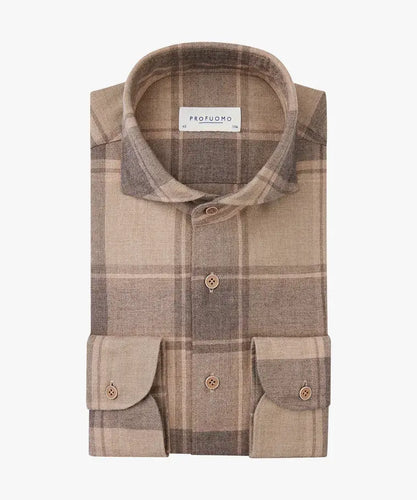 SHIRT X-CUTAWAY SC SF BEIGE