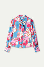Afbeelding in Gallery-weergave laden, Blouse Urban Flora Stripe