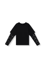 Afbeelding in Gallery-weergave laden, T-shirt lace sleeve Teddy