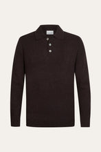 Afbeelding in Gallery-weergave laden, POLO LS AUBERGINE