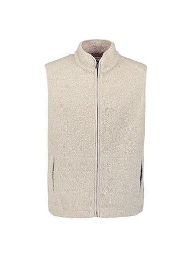 Sweater Vest Full zip Teddy Sleeve