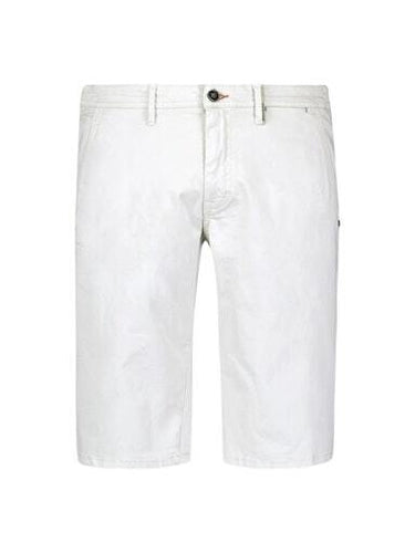 Short Chino Garment Dyed Twill Stre