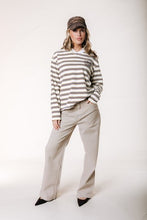 Afbeelding in Gallery-weergave laden, Sweat Collar Longsleeve Sport Striped