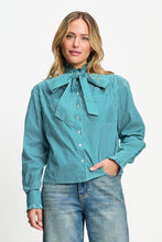 Afbeelding in Gallery-weergave laden, Blouse Noa Teal Green
