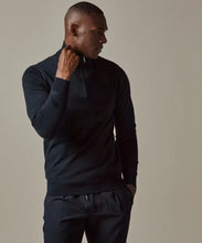 Afbeelding in Gallery-weergave laden, PULLOVER HALFZIP NAVY