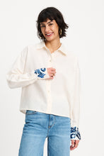Afbeelding in Gallery-weergave laden, Blouse White Sequins Matchpoint