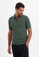Afbeelding in Gallery-weergave laden, Pullover Short Sleeve Polo Zip Soli