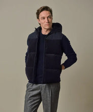 Afbeelding in Gallery-weergave laden, BODYWARMER 2TONE D.BLUE