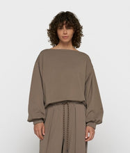 Afbeelding in Gallery-weergave laden, boatneck top fleece