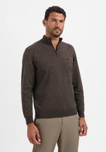 Afbeelding in Gallery-weergave laden, Pullover Half Zip 2 Coloured Melang