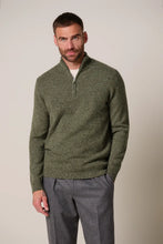Afbeelding in Gallery-weergave laden, PULLOVER HALF ZIP D GREEN