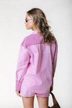 Afbeelding in Gallery-weergave laden, Blouse Talia contrast stripe