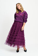Afbeelding in Gallery-weergave laden, Skirt Bella Dark Plum