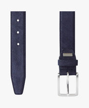 Afbeelding in Gallery-weergave laden, BELT SUEDE STRUCTURE NAVY
