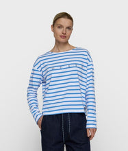 Afbeelding in Gallery-weergave laden, boat neck top stripes
