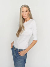 Afbeelding in Gallery-weergave laden, O-neck 3/4 Sleeve Tee