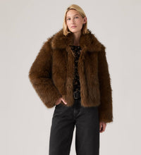Afbeelding in Gallery-weergave laden, Laney faux fur jacket