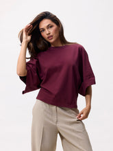 Afbeelding in Gallery-weergave laden, T-shirt Batsleeve