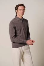 Afbeelding in Gallery-weergave laden, POLO ONE PIECE LS AUBERGINE
