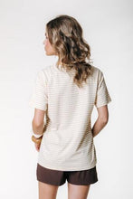 Afbeelding in Gallery-weergave laden, Tee Puff Logo Stripe Loosefit