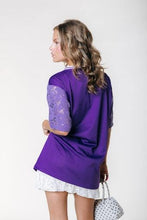 Afbeelding in Gallery-weergave laden, Tee Lace Mesh Football
