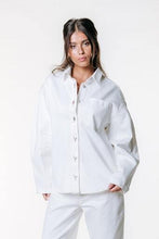 Afbeelding in Gallery-weergave laden, Blouse June Barrel Sleeve Contrast