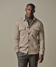 Afbeelding in Gallery-weergave laden, OVERSHIRT CUTAWAY BEIGE