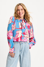 Afbeelding in Gallery-weergave laden, Blouse Urban Flora Stripe