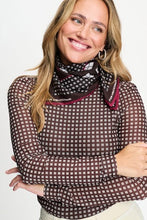 Afbeelding in Gallery-weergave laden, Shawl Maya Check Brown