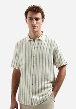 Afbeelding in Gallery-weergave laden, Shirt Short Sleeve Dobby 2Tone Stri