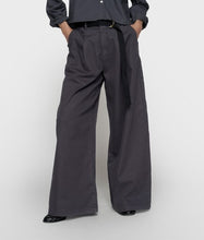 Afbeelding in Gallery-weergave laden, wide pants jog twill