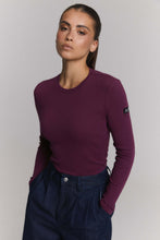 Afbeelding in Gallery-weergave laden, Longsleeve t-shirt knitted rib