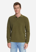 Afbeelding in Gallery-weergave laden, Pullover Polo Buttons Jacquard Knit